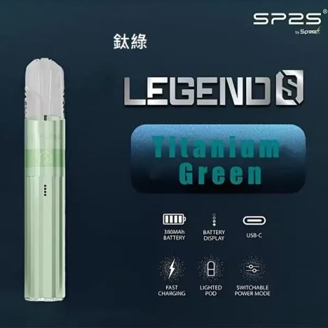 SP2S 鈦色系列電子煙主機鈦綠色